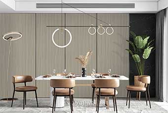 天水轻奢风格-餐厅