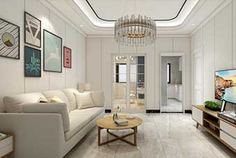 天水现代风格-客厅