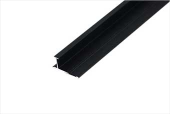 天水航空纤维墙咔铝合金中条（哑黑氧化）