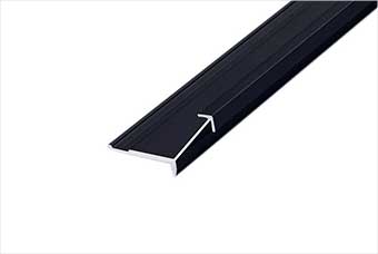 天水航空纤维墙咔铝合金阳角线（哑黑氧化）